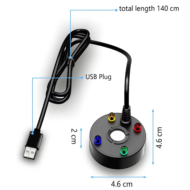 USB 4LED Ultrasonic Mist Maker - Terrarium Fogger Ultrasonic review and price