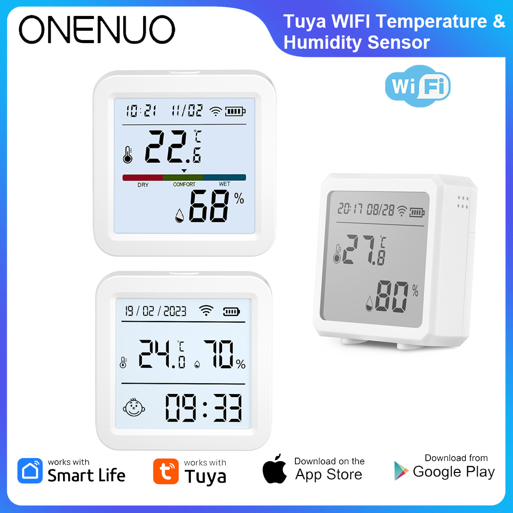 ONENUO Tuya WIFI Temperature H - Digital Hygrometer Probe review and price