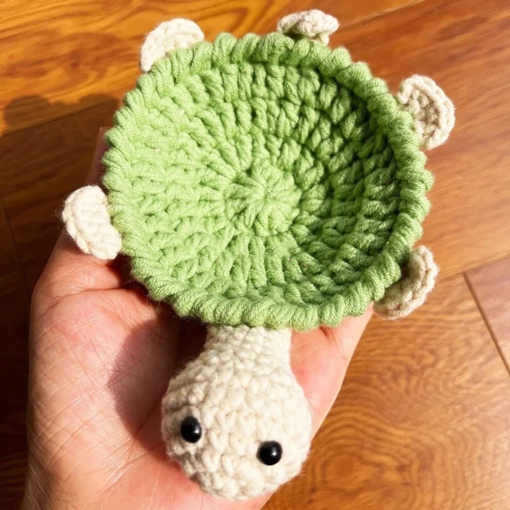 Funny Crochet Turtle Coaster H - Water Dish Reptile review and price