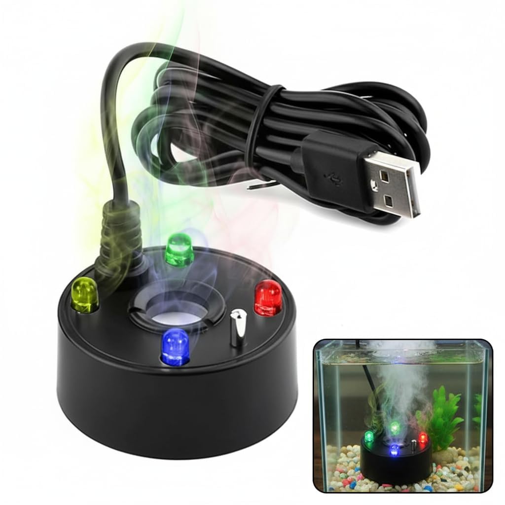 New 2026 5V USB Aquarium Air P - Terrarium Fogger Ultrasonic review and price