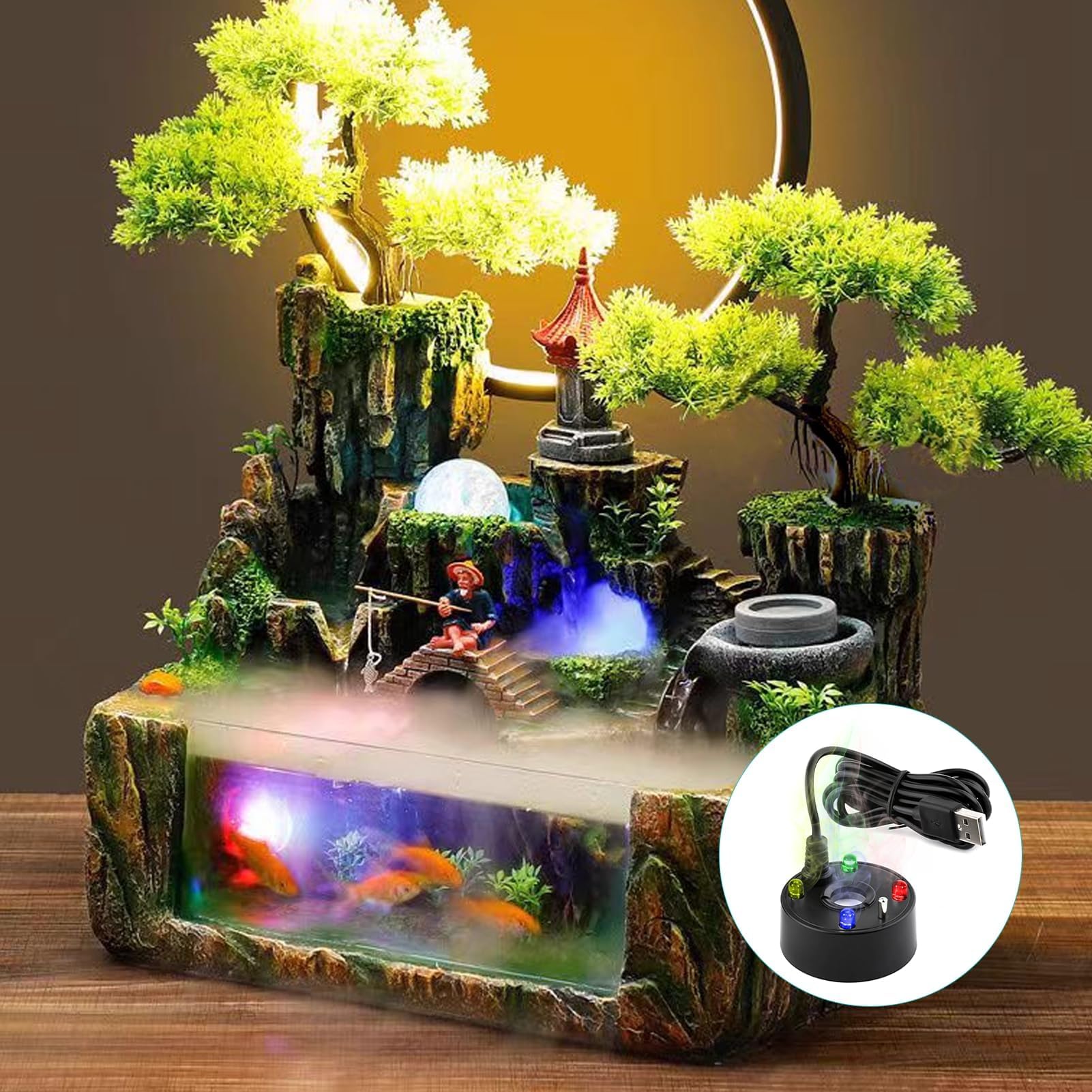 New 2026 5V USB Aquarium Air P - Terrarium Fogger Ultrasonic review and price